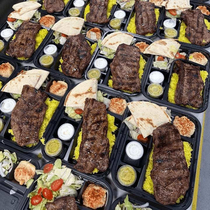 Catering event dish