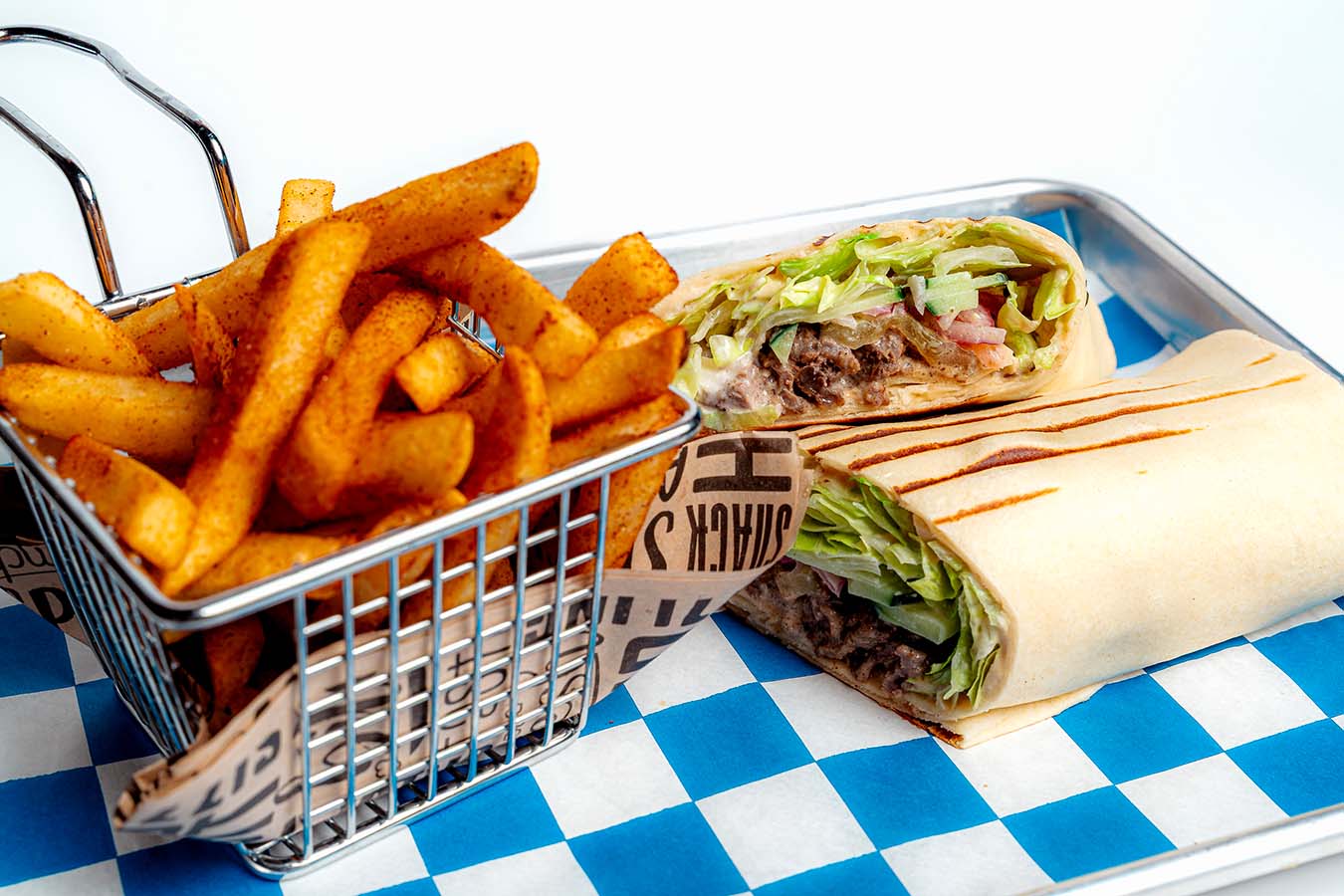 Shawarma Wrap at Greens N Grills in Union City